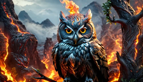 owl background,owl nature,fire background,owl,owlman,siberian owl,southern white faced owl,owl art,the great grey owl,firebrand,forest fire,firehawks,screech owl,great gray owl,fireflight,owls,ealdwulf,scorched,witchfire,nocturnal bird,Photography,General,Fantasy