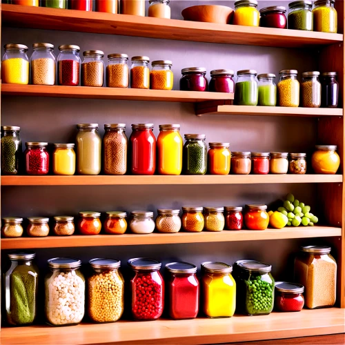 jars,larder,jam jars,colored spices,glass containers,cosmetics jars,spice rack,mason jars,pantry,kitchen shop,condiments,vinaigrettes,ferments,spices,shelves,shelve,kitchenware,honey jars,verduras,food styling,Unique,Pixel,Pixel 05
