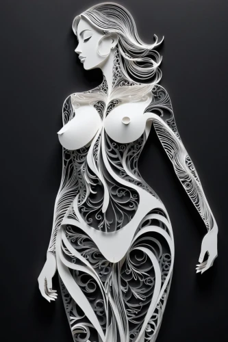 female body,neon body painting,rib cage,sculpt,human body anatomy,mermaid skeleton,bodypainting,vespertine,nurbs,biomechanical,lymphatic,sculptress,woman sculpture,bodypaint,human body,paper art,decorative figure,sprint woman,3d figure,angiography,Unique,Paper Cuts,Paper Cuts 04