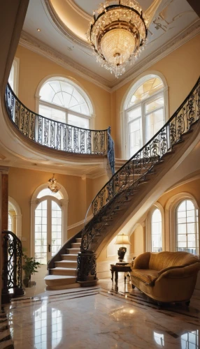 luxury home interior,mansion,staircase,luxury property,winding staircase,circular staircase,palatial,luxury home,cochere,luxury hotel,palladianism,outside staircase,mansions,opulently,crib,staircases,poshest,opulent,ornate room,opulence,Illustration,Abstract Fantasy,Abstract Fantasy 02