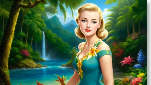 mermaid background,the blonde in the river,connie stevens - female,faires,amphitrite,ninfa,princess anna,forest background,hawaiiana,fairy tale character,tinkerbell,nature background,amazonica,tink,nereids,landscape background,dyesebel,fantasy picture,disneyfied,blue hawaii