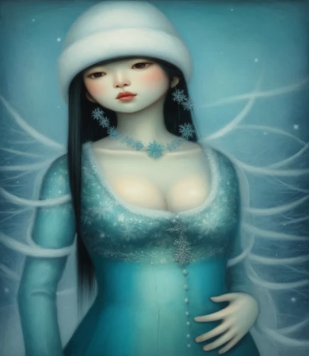 the snow queen,suit of the snow maiden,ice queen,the angel with the veronica veil,angel girl,vintage angel,faerie,angel wings,christmas angel,blue butterfly background,fairy queen,ice princess,faery,snow angel,seraphim,angel wing,sedna,sylph,horoscope libra,angel's tears,Illustration,Abstract Fantasy,Abstract Fantasy 17