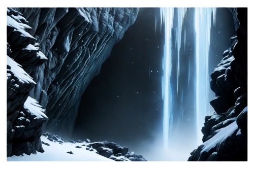 ice cave,icefall,icefalls,ice planet,ice landscape,water fall,ice castle,ice wall,hesychasm,cryosphere,brown waterfall,subglacial,crevasses,winter background,crevasse,waterfall,ice curtain,water glace,icewind,water falls,Conceptual Art,Sci-Fi,Sci-Fi 25