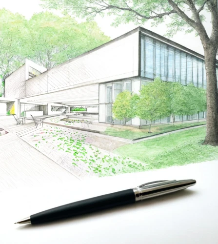 sketchup,3d rendering,renderings,school design,revit,rendered,3d rendered,autodesk,render,neutra,foliage coloring,mies,unbuilt,landscaped,ball-point pen,texturing,house drawing,photogrammetric,kaist,daylighting