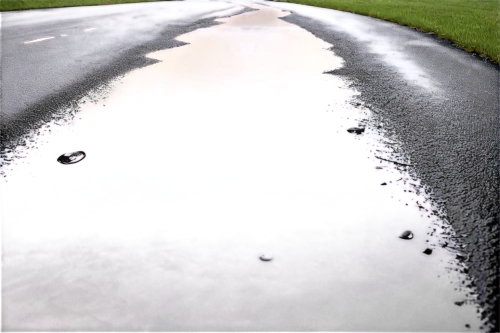puddle,road surface,asphalt road,asphalt,bitumen,aquaplaning,slippery road,oil track,tire track,puddles,waterweg,tarmac,water channel,runoff,bad road,pothole,stormwater,racing road,washout,paved,Art,Artistic Painting,Artistic Painting 36