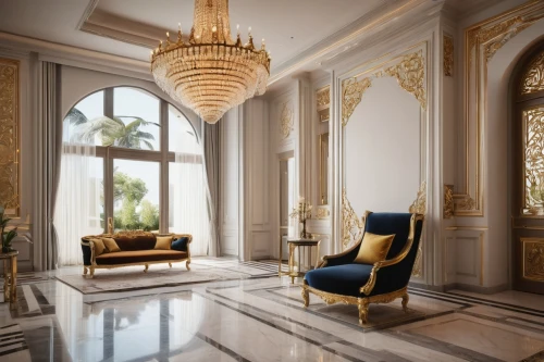 luxury home interior,ornate room,interior decoration,interior decor,sursock,gold stucco frame,interior design,opulent,opulently,opulence,luxury property,sitting room,neoclassical,marble palace,royal interior,palatial,3d rendering,poshest,luxury bathroom,art deco,Art,Artistic Painting,Artistic Painting 35