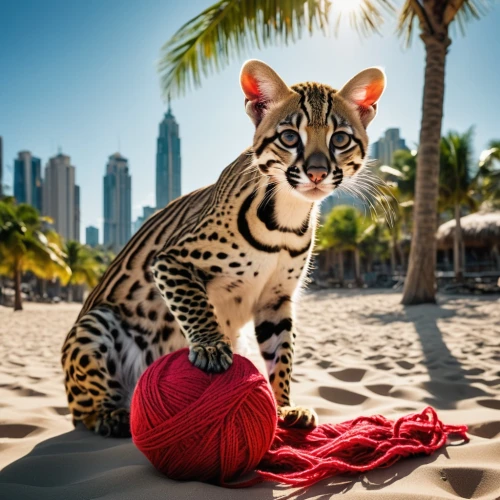 ocelots,ocelot,margay,wild cat,exotic animals,cheeta,bobcats,tropical animals,beach sports,tigerdirect,bolliger,volleyballer,cheetahs,genets,pounce,tigar,playing with ball,wildcat,georgatos,pouncing,Photography,General,Realistic