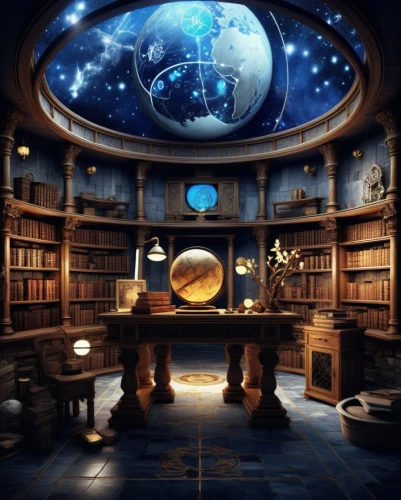 library,dictionarium,study room,reading room,computer room,old library,book wallpaper,blue room,orrery,bibliotheca,bookshelves,stargates,ufo interior,astronomia,rosicrucianism,cartoon video game background,astronomico,3d background,courtroom,sci fiction illustration,Unique,Design,Infographics