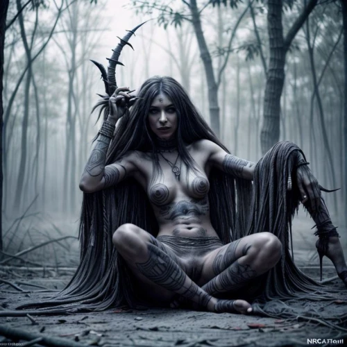 demoness,hekate,dark angel,hecate,dark elf,enchantress,skyclad,shamanic,the enchantress,dryad,warrior woman,sabbat,gothic woman,dark gothic mood,faerie,lilith,malefic,dark art,fallen angel,sorceress