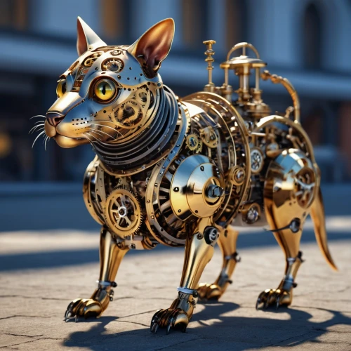 goldlion,armored animal,cat vector,bengal cat,patapon,chimera,steampunk,dogecoin,steampunk gears,cyberdog,cat european,pintauro,the french bulldog,3d model,tiger cat,thorgal,zorros,sphynx,scrap sculpture,breed cat,Photography,General,Realistic