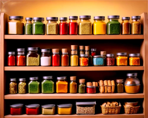 colored spices,cosmetics jars,spice rack,spices,jars,pigments,condiments,apothecaries,apothecary,indian spices,larder,jam jars,glass containers,craft products,paints,herbs and spices,mason jars,dressings,pantry,art materials,Conceptual Art,Oil color,Oil Color 18