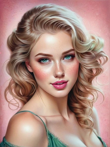 portrait background,airbrush,photo painting,blonde woman,young woman,romantic portrait,airbrushing,art painting,girl portrait,marylyn monroe - female,world digital painting,airbrushed,romantic look,oil painting,juvederm,oil painting on canvas,blonde girl,rosacea,fantasy portrait,blondet,Illustration,Realistic Fantasy,Realistic Fantasy 15