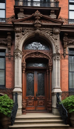 brownstone,brownstones,fieldston,driehaus,front door,henry g marquand house,house entrance,entranceway,front gate,ditmas,entryway,main door,kalorama,landmarked,ywca,mansard,entrance,entrances,italianate,ornamentation,Photography,Black and white photography,Black and White Photography 09