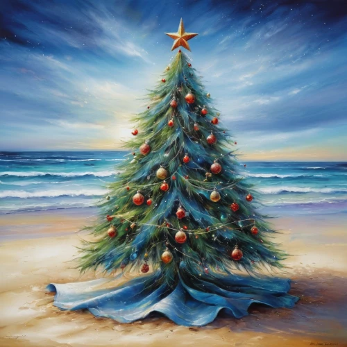 christmas on beach,watercolor christmas background,christmas landscape,santa claus at beach,the christmas tree,christmasbackground,decorate christmas tree,christmas motif,tannenbaum,fir tree decorations,seasonal tree,christmas tree,christmas island,christmas tree pattern,watercolor pine tree,fir tree,christmas snowy background,the occasion of christmas,christmas background,oranienbaum,Conceptual Art,Daily,Daily 32