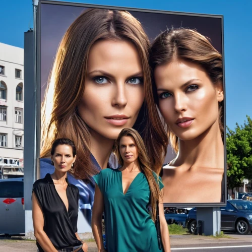 tereshchuk,advertising campaigns,jcdecaux,billboard advertising,corrs,jarabo,demoiselles,image editing,caprice,notting hill,billboards,photomontage,famke,billboard,advertising agency,advertises,image manipulation,hoardings,supermodels,multiplicity,Photography,General,Realistic