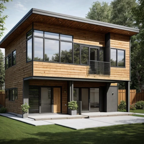 modern house,passivhaus,3d rendering,sketchup,mid century house,wooden house,homebuilding,smart house,frame house,prefabricated,timber house,revit,house drawing,smart home,new england style house,duplexes,inverted cottage,hovnanian,cubic house,electrohome