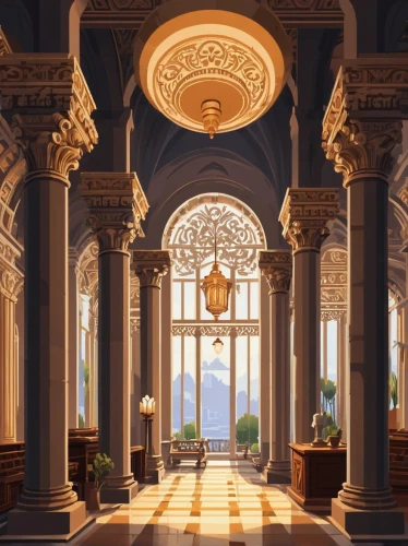 theed,seregil,celsus library,marble palace,dorne,ramadan background,damascene,citadels,arabic background,andalus,agrabah,pillars,ornate room,archways,persian architecture,palaces,mihrab,parnassus,naboo,islamic architectural,Unique,Pixel,Pixel 01