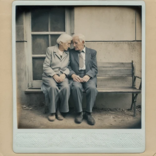 elderly couple,old couple,vintage man and woman,grandparents,vintage boy and girl,lubitel 2,oldsters,storycorps,vintage couple silhouette,two people,polaroid photos,albert einstein and niels bohr,retro frame,vintage background,samen,old age,grandfathers,elderly people,amants,vintage photo,Photography,Documentary Photography,Documentary Photography 03