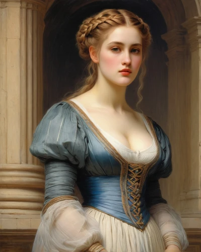 perugini,portrait of a girl,young woman,portrait of a woman,bougereau,batoni,young girl,mademoiselle,young lady,girl with cloth,corday,comtesse,nelisse,bouguereau,noblewoman,duchesse,woman holding pie,eugenie,principessa,female portrait,Art,Classical Oil Painting,Classical Oil Painting 13
