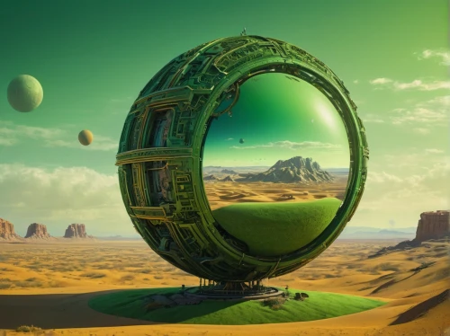 parabolic mirror,gyroscopic,stereographic,planet eart,toroid,3d fantasy,little planet,lensball,virtual landscape,stereocenter,ecotopia,parallel worlds,futuristic landscape,gyroscope,surrealism,circularity,glass sphere,terraformed,technosphere,vesica,Photography,General,Fantasy