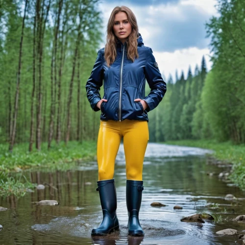 rubber boots,sobchak,the blonde in the river,wellies,drysuit,galoshes,helgenberger,poudre,mendler,hantuchova,payette,yellow and blue,leather boots,mayhle,gumboots,turquoise leather,finnbogadottir,rainwear,woolrich,riverkeeper,Photography,General,Realistic