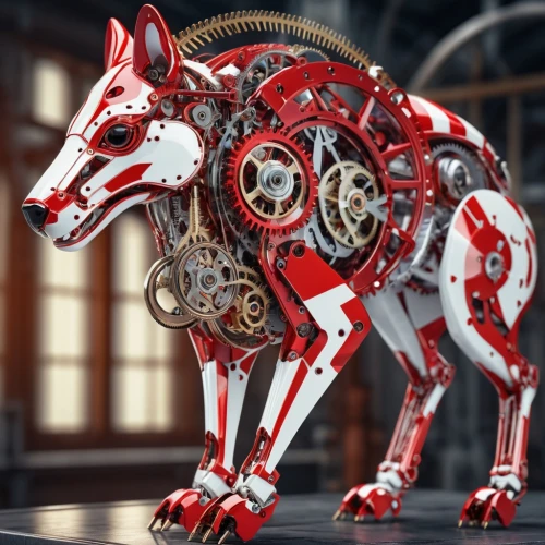 cyberdog,armored animal,electric donkey,clydesdale,red heeler,carousel horse,warhorse,alpha horse,cavallino,tribal bull,water elephant,carnival horse,red holstein,capitoline wolf,leonberg,saluki,constellation centaur,dodecahedra,artiodactyl,pintauro,Photography,General,Realistic