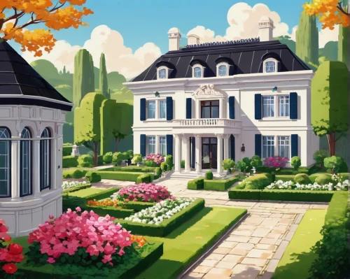 dreamhouse,country estate,sylvania,dandelion hall,victorian house,country house,maplecroft,beautiful home,home landscape,bloomgarden,ferncliff,victorian,houses clipart,highgrove,private house,mansion,forest house,house painting,briarcliff,doll's house,Unique,Pixel,Pixel 05