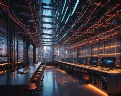 the server room,computer room,data center,datacenter,cyberport,ufo interior,modern office,supercomputer,computerworld,enernoc,supercomputers,cyberscene,cybercity,cyberview,computerland,cybertown,futuristic art museum,spaceship interior,terminals,hvdc,Illustration,Paper based,Paper Based 13