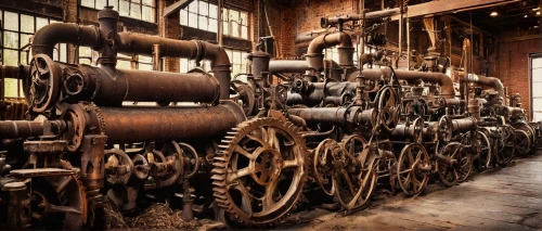 machinery,steam engine,engine room,engines,steam power,compressors,valves,machineries,boilermakers,the bavarian railway museum,mtbf,the boiler room,crankshafts,ironworks,carriages,ironworking,steam locomotives,steampunk gears,steamworks,train engine,Illustration,Realistic Fantasy,Realistic Fantasy 13
