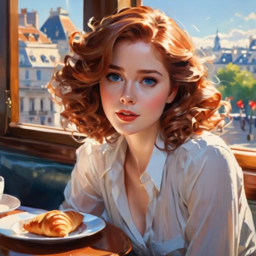 woman at cafe,parisian coffee,woman drinking coffee,pushkina,paris cafe,woman with ice-cream,donsky,nestruev,girl with bread-and-butter,parisienne,heatherley,waitress,cappuccino,romantic portrait,french coffee,whitmore,café au lait,satine,girl with cereal bowl,hildebrandt