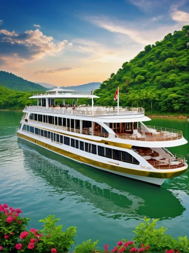 passenger ship,riverboat,danube cruise,tour boat,houseboat,paddlewheeler,viscountess,cruiseliner,riverboats,flybridge,boat landscape,steamship,houseboats,chartering,cruiseferry,coastal motor ship,azamara,riverbarge,cruises,schoolship,Conceptual Art,Daily,Daily 04