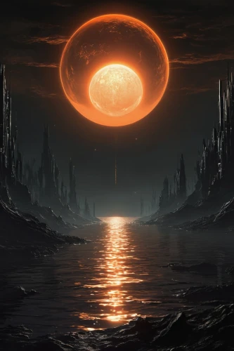 primordia,nibiru,burning earth,doomsday,scorched earth,alien planet,fire planet,apocalypse,the end of the world,end of the world,panspermia,crater,meteor,apocalyptic,molten,perihelion,gallifrey,cydonia,strombolian,alien world,Conceptual Art,Fantasy,Fantasy 33
