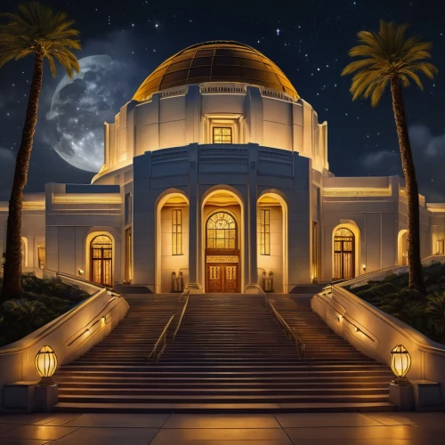 bahai,ramadan background,mansion,palm house,ramadani,at night,egyptian temple,observatory,lucasfilm,musical dome,eckankar,conservatory,griffith observatory,dreamhouse,hacienda,casa,greek orthodox,emporium,world digital painting,star mosque,Conceptual Art,Daily,Daily 09