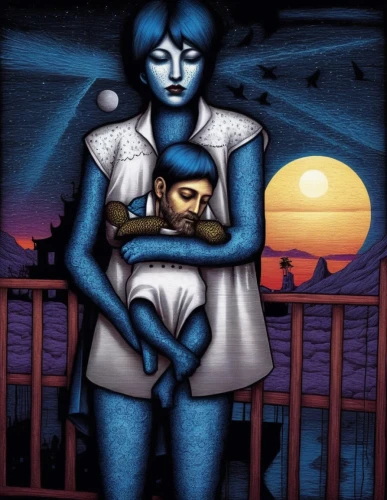 maternal,mother kiss,radhakrishna,motherhood,biparental,janmashtami,mother,mother and father,pieta,little girl and mother,chicanas,krsna,ratri,breastfed,chicanos,newborn,parents with children,blumstein,breastfeed,pregnant woman icon,Illustration,Realistic Fantasy,Realistic Fantasy 25