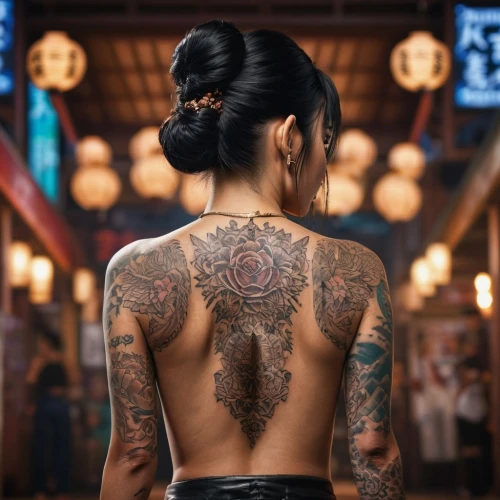 tattoo girl,lotus tattoo,yakuza,japanese woman,oriental girl,nembutsu,geiko,khru,hoshihananomia,geisha girl,tatau,yamantaka,geisha,asian woman,tattooist,raijin,yokozuna,with tattoo,japanese character,tattooed,Photography,General,Commercial