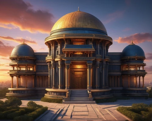 theed,egyptian temple,greek temple,artemis temple,observatory,naboo,house of allah,bahai,citadels,ancient city,gallifrey,islamic architectural,geonosis,skyterra,grand mosque,ctesiphon,constantinople,civilizations,tatooine,ancient house,Illustration,American Style,American Style 02