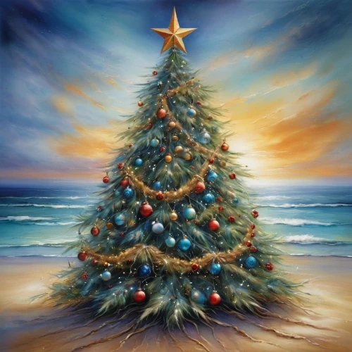 christmas on beach,the christmas tree,christmas landscape,decorate christmas tree,watercolor christmas background,seasonal tree,christmas motif,christmas tree,tannenbaum,fir tree decorations,christmas island,fir tree,celtic tree,christmasbackground,the occasion of christmas,christmas tree pattern,santa claus at beach,christmastide,albero,natal,Conceptual Art,Daily,Daily 32