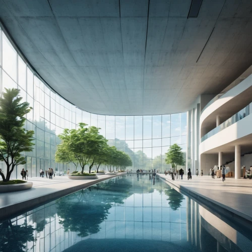 infinity swimming pool,snohetta,futuristic architecture,damac,futuristic art museum,songdo,difc,swimming pool,aqua studio,safdie,modern architecture,outdoor pool,glass facade,roof top pool,penthouses,shenzhen vocational college,waterplace,aldar,zhangzhou,3d rendering,Photography,General,Realistic