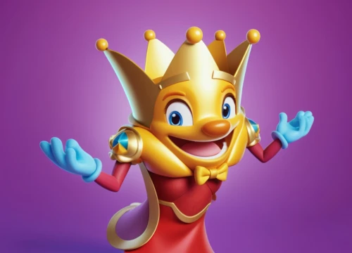 jafar,king crown,pangeran,genie,king caudata,golden crown,monarchos,kingma,yellow crown amazon,heart with crown,monarchia,gold crown,galkaio,kingisepp,dukedom,kingstream,morrissette,crowned goura,banane,monarchic,Unique,3D,3D Character