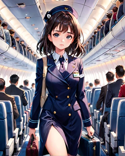 yanmei,megumi,stewardess,shimei,attendant,kaede,haruhi,airplane passenger,rimi,tsugumi,fubuki,nanako,himawari,koharu,kawakami,mrj,airblue,akane,uzuki,kumiko,Anime,Anime,General