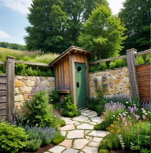 cottage garden,garden shed,hobbiton,grass roof,outhouses,country cottage,summer cottage,start garden,outhouse,climbing garden,small cabin,greenhut,microhabitats,miniature house,gardin,outbuilding,home landscape,the water shed,shed,landscaping,Art,Artistic Painting,Artistic Painting 09