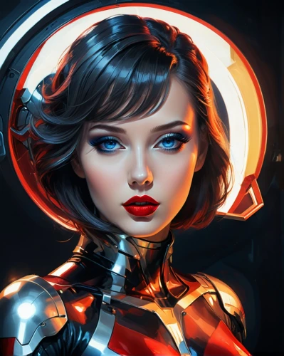 transistor,vector girl,sci fiction illustration,fembot,retro girl,retro woman,cosmonaut,liora,sci fi,andromeda,cosmogirl,tron,scifi,illustrator,robot icon,atomic age,amidala,cosmos,positronium,cybernetic,Conceptual Art,Sci-Fi,Sci-Fi 06