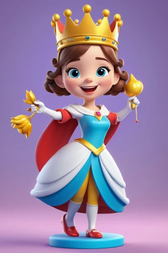 princess sofia,princess crown,prinses,princessa,princess anna,princesa,prinzessin,tiara,principessa,emperatriz,3d model,queen of hearts,fairy tale character,heart with crown,cute cartoon character,princess,princesse,princeps,snow white,storybook character,Unique,3D,3D Character