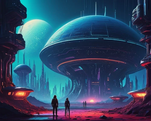 futuristic landscape,scifi,alien world,futuristic,sci fiction illustration,sci - fi,alien planet,sci fi,polara,cyberia,synth,gas planet,vast,futuregen,sulaco,extrasolar,space art,homeworld,cyberworld,colony,Conceptual Art,Sci-Fi,Sci-Fi 12