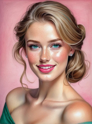 photo painting,airbrush,airbrushing,oil painting on canvas,oil painting,juvederm,marylyn monroe - female,airbrushed,art painting,blonde woman,rosacea,portrait background,young woman,blepharoplasty,rhinoplasty,girl portrait,woman's face,woman face,a girl's smile,salmon pink,Illustration,Paper based,Paper Based 10