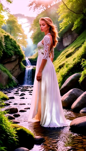 the blonde in the river,celtic woman,girl on the river,riverdance,celtic queen,ophelia,galadriel,margaery,enchanted,fantasy picture,enchanting,rivendell,jessamine,tuatha,cascada,fairytale,margairaz,streamside,melian,world digital painting,Photography,Fashion Photography,Fashion Photography 03