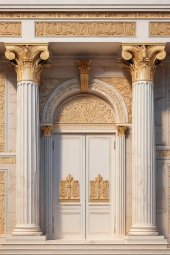 doric columns,entablature,pilasters,zappeion,pilaster,architectural detail,pediment,corinthian order,pediments,metopes,architrave,greek temple,palladian,celsus library,amphipolis,house with caryatids,archs,neoclassical,ornamentation,corbels,Illustration,Japanese style,Japanese Style 06
