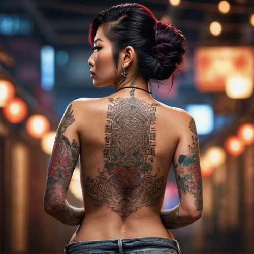 tattoo girl,tats,asian woman,oriental girl,japanese woman,tatoos,woman's backside,tattoos,yakuza,tattooist,with tattoo,tattooed,tatuus,tat,tattoo expo,tattvas,hoshihananomia,tatts,geisha,azumi,Photography,General,Commercial