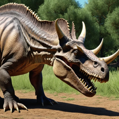 ceratopsian,styracosaurus,ceratopsians,ceratopsid,dicynodon,dicynodonts,dicynodont,saurolophus,ankylosaurid,triceratops,euoplocephalus,gorgonops,phytosaurs,stegodon,pachyrhinosaurus,carnotaurus,therizinosaurs,majungasaurus,centrosaurus,protoceratops,Photography,General,Realistic