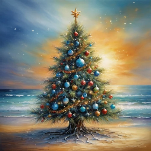 christmas on beach,watercolor christmas background,christmas landscape,the christmas tree,seasonal tree,decorate christmas tree,christmasbackground,christmas tree,christmas motif,celtic tree,tannenbaum,christmas island,watercolor pine tree,the occasion of christmas,fir tree decorations,albero,christmastide,fir tree,painted tree,christmas tree with lights,Conceptual Art,Daily,Daily 32